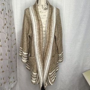 Very J Open Front Cardigan Sweater NWOT